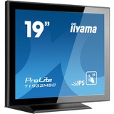 iiyama ProLite T1932MSC-B5AG moniteur à écran tactile 48,3 cm (19") 1280 x 1024 pixels Plusieurs pressions Dessus de table Noir, Moniteur LED Noir, 48,3 cm (19"), 215 cd/m², IPS, 5:4, 1280 x 1024 pixels, LED