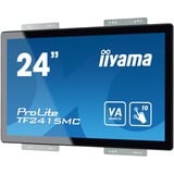 iiyama ProLite TF2415MC-B2 23.8" Moniteur tactile  Noir, HDMI, DisplayPort, VGA