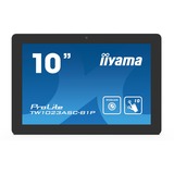 iiyama ProLite TW1023ASC-B1P 10.1" Moniteur Noir, 25,6 cm (10.1"), 1280 x 800 pixels, WXGA, LED, 25 ms, Noir
