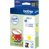 Brother Cartouche d'encre jaune LC-22UY originale Jaune