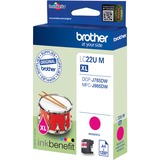 Brother Cartouche d'encre magenta originale LC-22UM Magenta