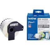 Brother DK-44205 ruban d'étiquette Noir sur blanc Blanc, Noir sur blanc, DK, Blanc, Thermique directe, Chine, 5 année(s)