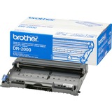 Brother DR-2000 - Unité tambour Original, Brother, Brother DCP-7010 / DCP-7010L / FAX-2820 / HL-2030 / FAX-2920 / DCP-7025 / HL-2040 / HL-2070N /..., 1 pièce(s), 12000 pages, Impression laser, Vente au détail