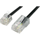 Brother ISDN-Cable RJ45 > RJ11 câble de réseau Noir 1,5 m Noir, 1,5 m, RJ-45