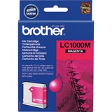Brother LC1000M - Cartouche d'encre - Magenta Encre à pigments, 1 pièce(s), Vente au détail