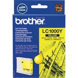Brother LC1000Y - Cartouche d'encre - Jaune Encre à pigments, 1 pièce(s), Vente au détail