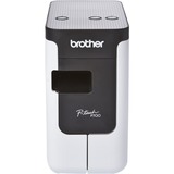 Brother PT-P700 imprimante pour étiquettes 180 x 180 DPI 30 mm/sec Avec fil TZe, Imprimante d'étiquettes Blanc/Noir, TZe, 180 x 180 DPI, 30 mm/sec, Avec fil, Noir, Blanc