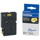 Brother Ruban pour étiqueteuse 12mm Noir sur jaune, TC, Brother, P-touch PT2000, PT3000, PT500, PT5000, PT8E, 1,2 cm, 7,7 m