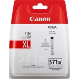 Canon Cartouche d'encre grise haut rendement CLI-571XL Gris, Rendement élevé (XL), Encre à pigments, 11 ml, 289 pages, 1 pièce(s)