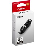 Canon Cartouche d'encre noire pigmentée PGI-550 PGBK Rendement standard, Encre à pigments, 1 pièce(s), Vente au détail