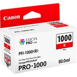 Canon Cartouche d'encre rouge PFI-1000R Encre à pigments, 80 ml