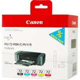 Canon Multipack de cartouches d'encre PGI-72 MBK/C/M/Y/R 5 Rendement standard, 5 pièce(s), Multi pack