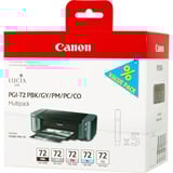 Canon Multipack de cartouches d'encre PGI-72 PBK/GY/PM/PC/CO 5 Rendement standard, 5 pièce(s), Multi pack
