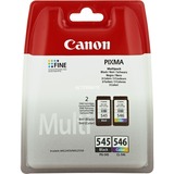 Canon Multipack de cartouches d'encre PG-545/CL-546 BK/C/M/Y 2 pièce(s), Multi pack