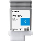 Canon PFI-120C cartouche d'encre 1 pièce(s) Original Cyan 130 ml, 1 pièce(s), Paquet unique