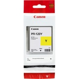 Canon PFI-120Y cartouche d'encre 1 pièce(s) Original Jaune Jaune, Encre à pigments, 130 ml, 1 pièce(s), Paquet unique