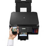 Canon PIXMA G6050, Imprimante multifonction Noir, Noir, Impression couleur, 4800 x 1200 DPI, A4, Impression directe