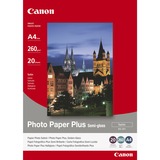 Canon Papier Photo Satiné A4 SG-201 - 20 feuilles Satin, 260 g/m², A4, 20 feuilles, Semi, 210 mm, Vente au détail