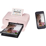 Canon SELPHY CP1300 - Rose, Imprimante photo rose fuchsia, Sublimation de teinte, 300 x 300 DPI, Impression sans marge, Wifi, Impression directe, Rose