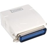 Digitus Serveur d’impression Fast Ethernet, parallèle, Serveur d'impression Blanc, parallèle, Blanc, LAN, Statut, Taïwan, Ethernet LAN, IEEE 802.3, IEEE 802.3u, 10,100 Mbit/s