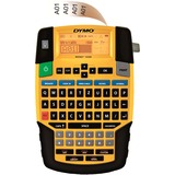 Dymo RHINO 4200 imprimante pour étiquettes QWERTZ, Étiqueteuse QWERTZ, Lithium-Ion (Li-Ion), Noir, Jaune