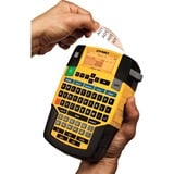 Dymo RHINO 4200 imprimante pour étiquettes QWERTZ, Étiqueteuse QWERTZ, Lithium-Ion (Li-Ion), Noir, Jaune