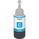 Epson 664 Ecotank Cyan ink bottle, Encre Cyan, Epson, EcoTank L555 EcoTank L355 EcoTank ET-4550 EcoTank ET-4500 EcoTank ET-3600 EcoTank ET-2650 EcoTank..., Gris, 70 ml, Indonésie