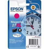 Epson Alarm clock Cartouche "Réveil" 27XL - Encre DURABrite Ultra M Rendement élevé (XL), Encre à pigments, 10,4 ml, 1100 pages, 1 pièce(s)