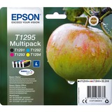 Epson Apple Multipack "Pomme" (T1295) - Encre DURABrite Ultra N, C, M, J C, M, J, 11,2 ml, 7 ml, 1 pièce(s), Multi pack