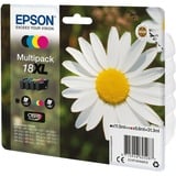 Epson Daisy Multipack "Pâquerette" 18XL - Encre Claria Home N,C,M,J C,M,J, Rendement élevé (XL), 11,5 ml, 6,6 ml, 470 pages, 1 pièce(s), Multi pack