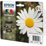 Epson Daisy Multipack "Pâquerette" 18 - Encre Claria Home N,C,M,J C,M,J, Rendement standard, 5,2 ml, 3,3 ml, 175 pages, 1 pièce(s), Multi pack