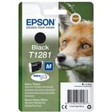 Epson Fox Singlepack Black T1281 DURABrite Ultra Ink, Encre Encre à pigments, 5,9 ml, 185 pages, 1 pièce(s)