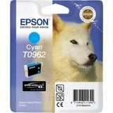 Epson Husky Cartouche "Loup" - Encre UltraChrome K3 VM Cyan Encre à colorant, 11,4 ml, 1 pièce(s), Vente au détail