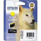 Epson Husky Cartouche "Loup" - Encre UltraChrome K3 VM Jaune Encre à colorant, 11,4 ml, 1 pièce(s), Vente au détail
