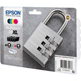 Epson Padlock Multipack 4-colours 35XL DURABrite Ultra Ink, Encre Rendement élevé (XL), Encre à pigments, 41,2 ml, 20,3 ml, 1 pièce(s), Multi pack