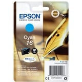 Epson Pen and crossword Singlepack Cyan 16 DURABrite Ultra Ink, Encre Rendement standard, Cyan, 3,1 ml, 1 pièce(s), 165 pages
