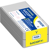 Epson SJIC22P(Y): Ink cartridge for ColorWorks C3500 (yellow), Encre Encre à pigments, 1 pièce(s)
