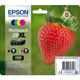 Epson Strawberry Multipack "Fraise" 29XL - Encre Claria Home N,C,M,J C,M,J, Rendement élevé (XL), 11,3 ml, 6,4 ml, 470 pages, 1 pièce(s), Multi pack