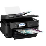 Epson WorkForce WF-7710DWF, Imprimante multifonction Noir, Jet d'encre, Impression couleur, 4800 x 2400 DPI, Télécopie couleur, A3+, Noir
