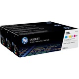 HP 128A, Toner CF371AM, 3-pack (Cyan, Magenta, Jaune)