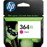 HP 364XL Cartouche d'Encre Magenta Grande Capacité Authentique CB324EE, Vente au détail
