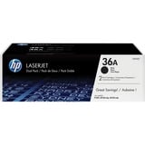HP 36A pack de 2 toners LaserJet noir authentiques 4000 pages, Noir, 2 pièce(s)