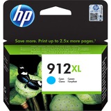 HP 912XL Cartouche d'encre cyan authentique, grande capacité grande capacité, Rendement élevé (XL), Encre à pigments, 9,9 ml, 825 pages, 825 pages, 1 pièce(s)
