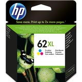 HP Cartouche d'encre couleur 62XL C2P07AE, XL, Couleur
