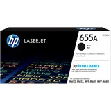 HP Cartouche de toner LaserJet noire 655A (CF450A) 