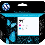 HP N° 72 magenta et cyan C9383A tête d'impression Encre à colorant, 1 pièce(s)