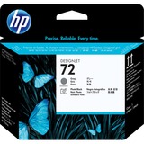 HP N° 72 tête d'impression photo C9380A gris et noir HP DesignJet T610 Printer series, T620 Printer series, T770 Printer series, T1100 Printer series,..., A jet d'encre thermique, Gris, Photo noire, C9380A, Singapour, 28 mm