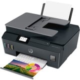 HP Smart Tank Plus Imprimante Tout-en-un sans fil 570, Impression, numérisation, copie, chargeur automatique de documents, sans fil, Numérisation vers PDF, Imprimante multifonction Anthracite, Impression, numérisation, copie, chargeur automatique de documents, sans fil, Numérisation vers PDF, A jet d'encre thermique, Impression couleur, 4800 x 1200 DPI, A4, Impression directe, Noir, Gris