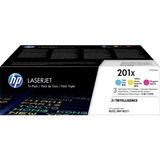 HP Toner LaserJet 410X à haute capacité, paquet de 3 (CF252XM) 