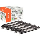 Peach Multipack Plus compatible avec No. 126A, Toner 1200 pages, 1000 pages, Noir, Cyan, Magenta, Jaune, 5 pièce(s)